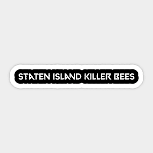 Wutang clan Staten island killer bees Sticker